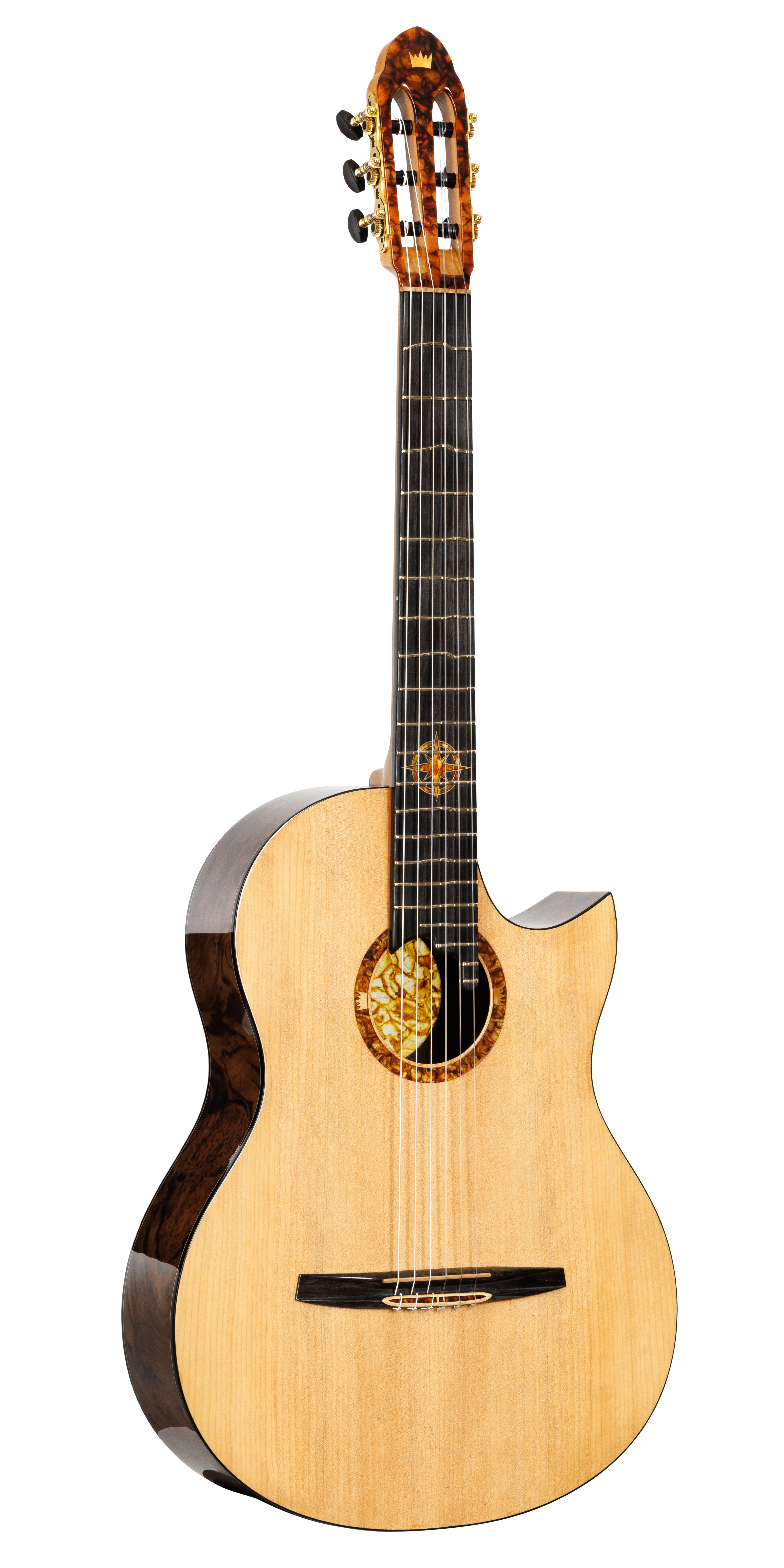 Standard pointed Florentine cutaway on Turkowiak Windrose No. 744