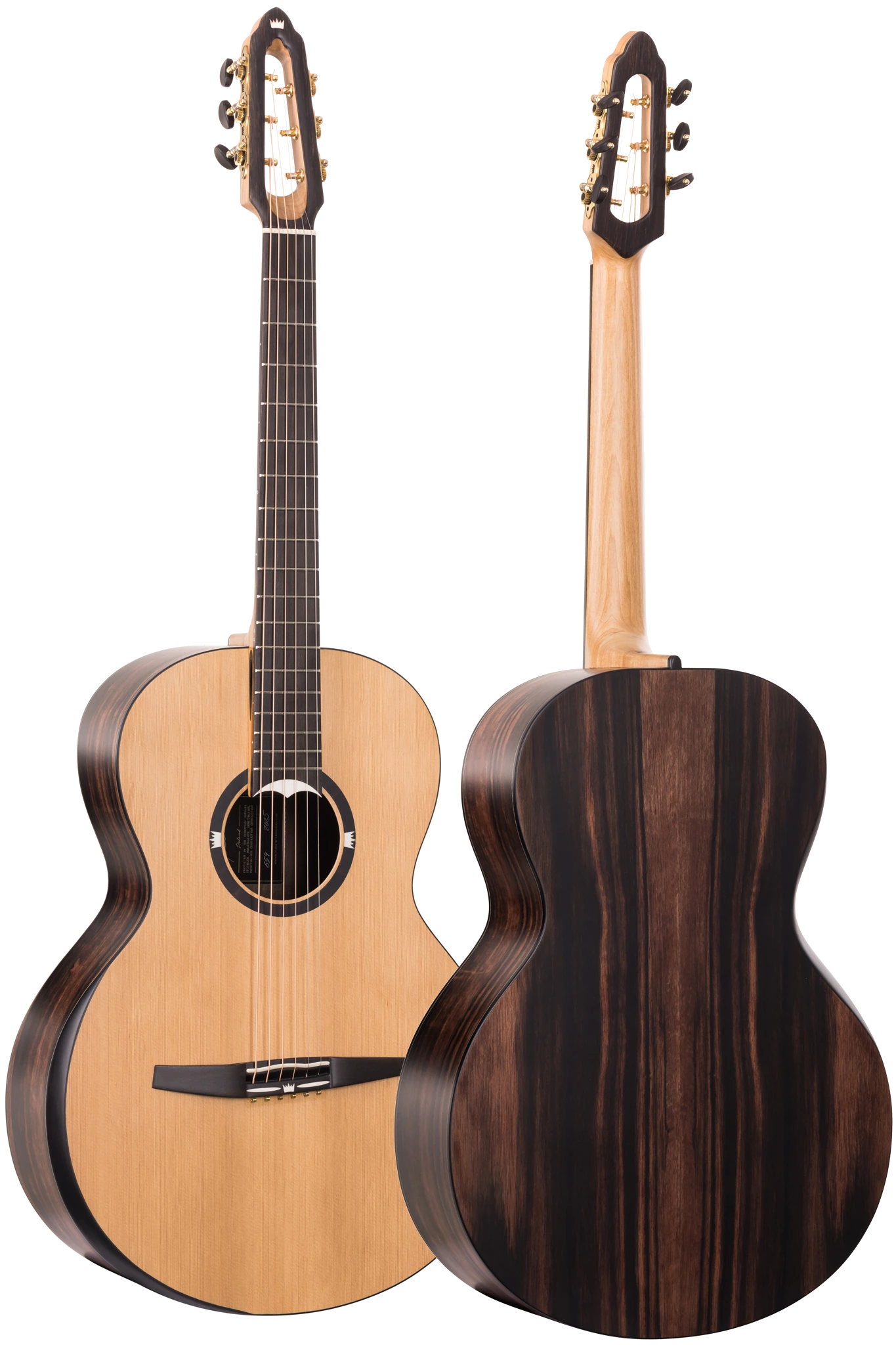 Luthier’s OM 12-F acoustic guitar no. 654