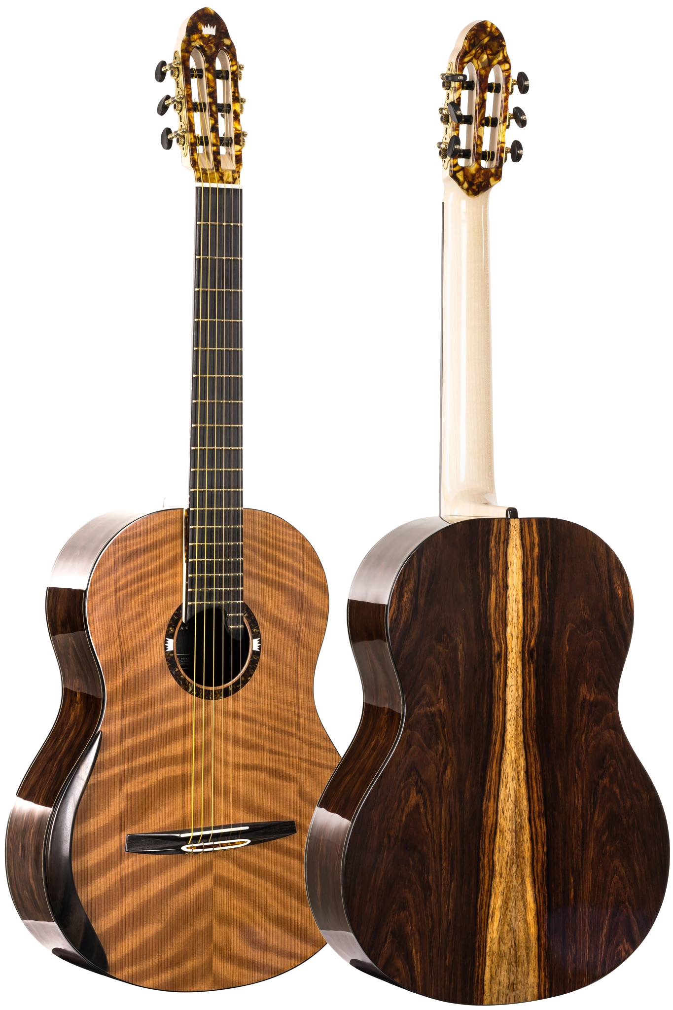Turkowiak No. 611, Curly Redwood, front and back