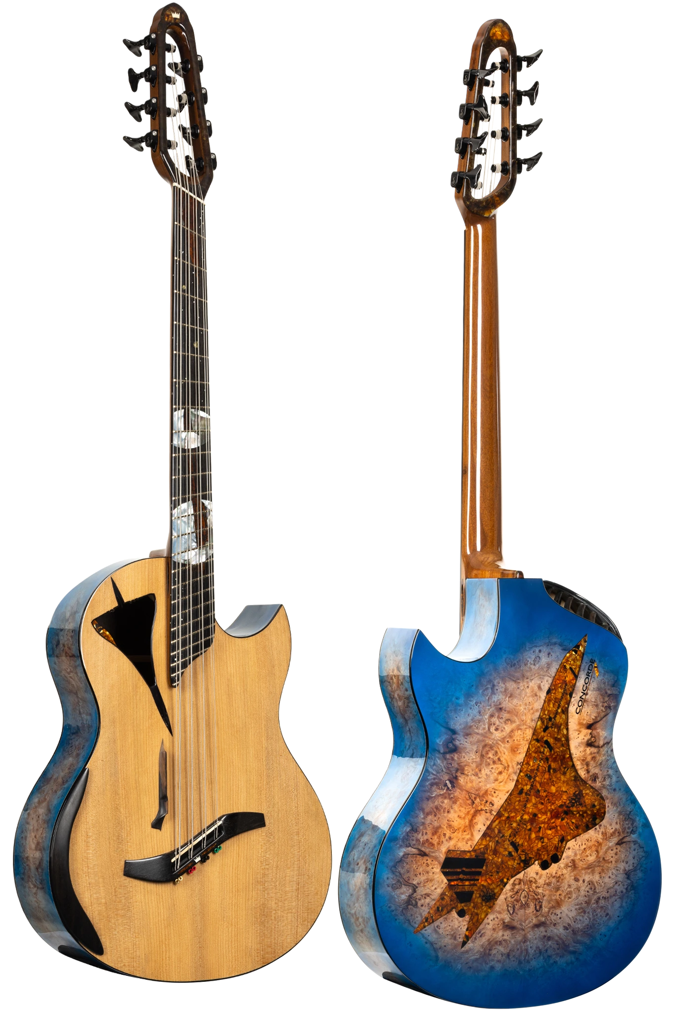8-string fan fret Octave Acoustic Bass Guitar – Opus Virtuoso – Concorde