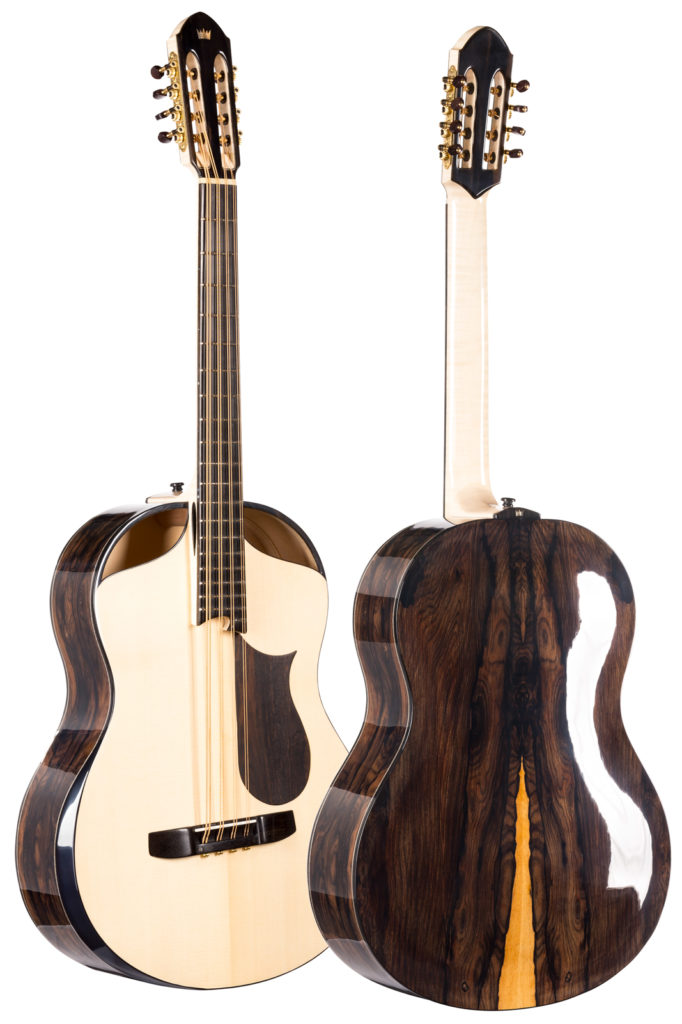 mandocello front and back