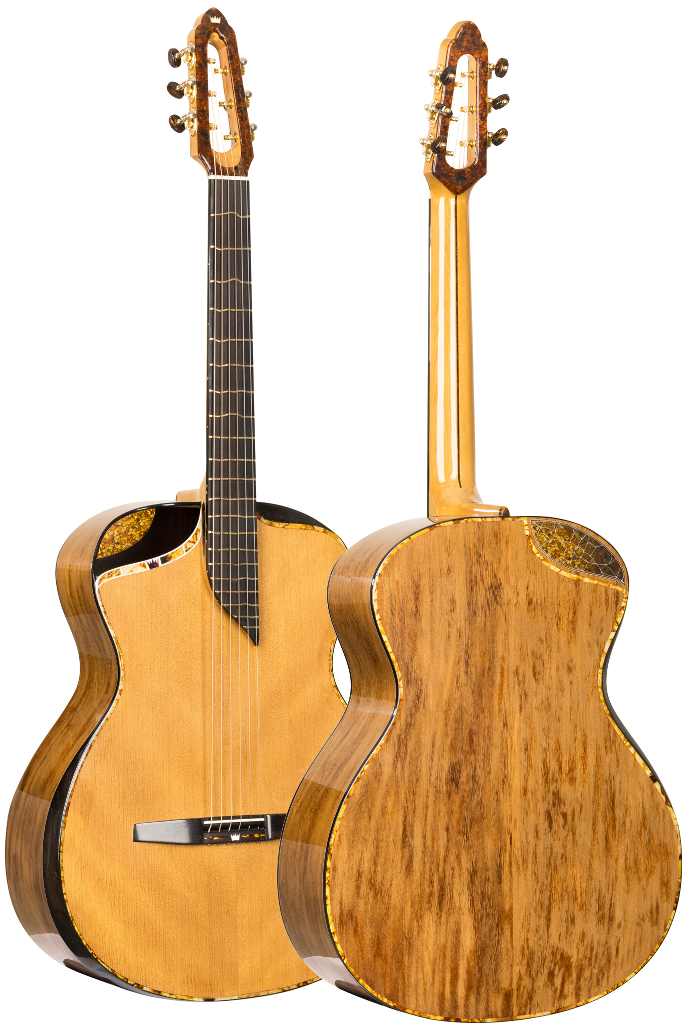One of a kind GA 12-F Guitar - luthier - Turkowiak Guitars