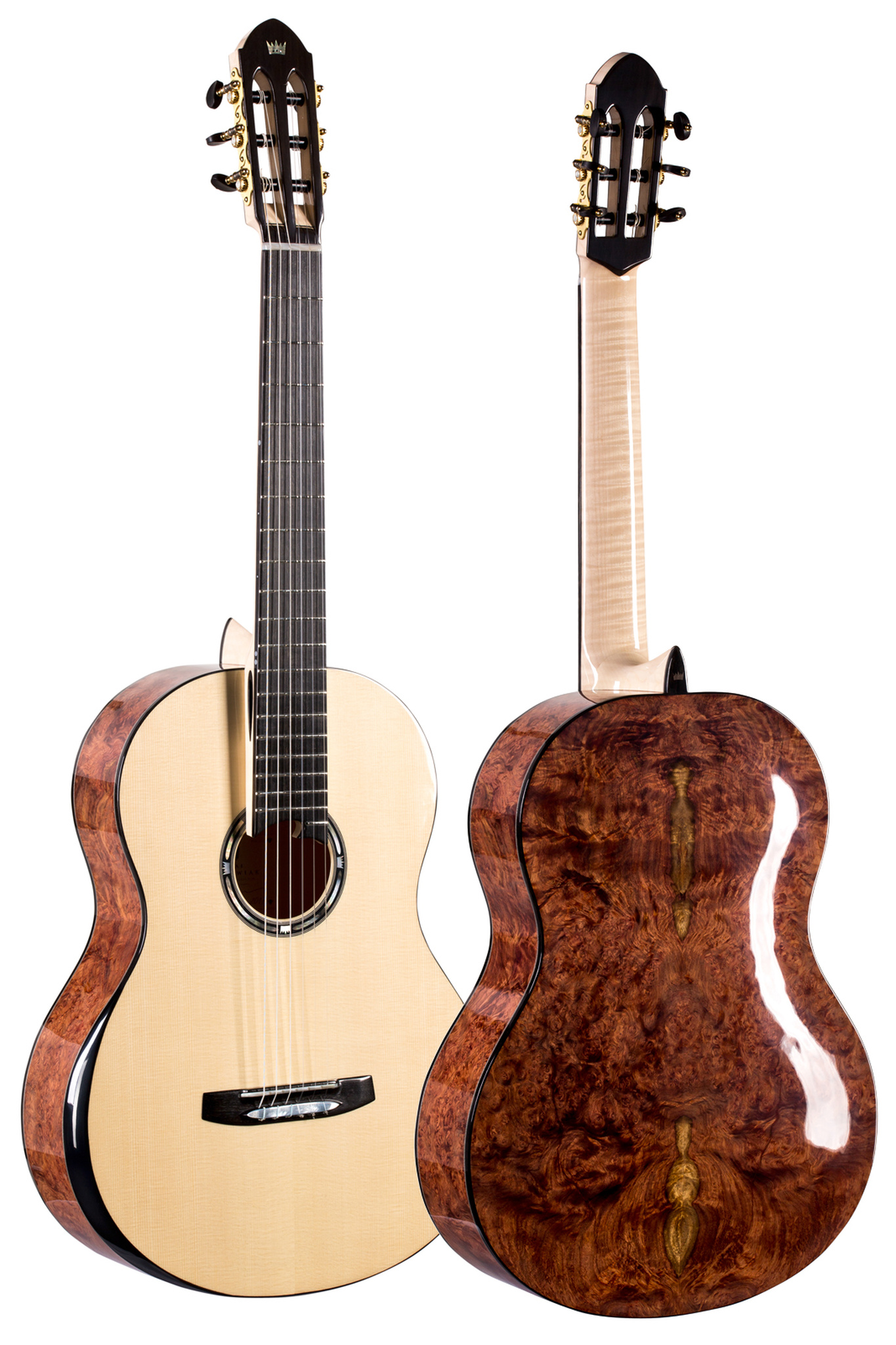 ダイアモンド　クラシックギター Luthier's classical guitar no. 131 – Black Diamond • Turkowiak Guitars